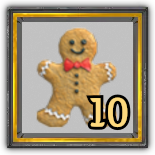 Gingerbread Cookie 10x